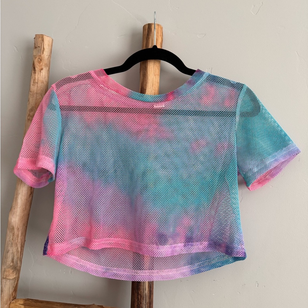 NWOT Rainbow “Era’s Tour” Mesh Top NEVER WORN!!